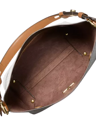 Michael Michael Kors Signature Lucy Medium Hobo Shoulder Bag