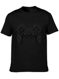 Gaming Controller Graphic Tee - Black