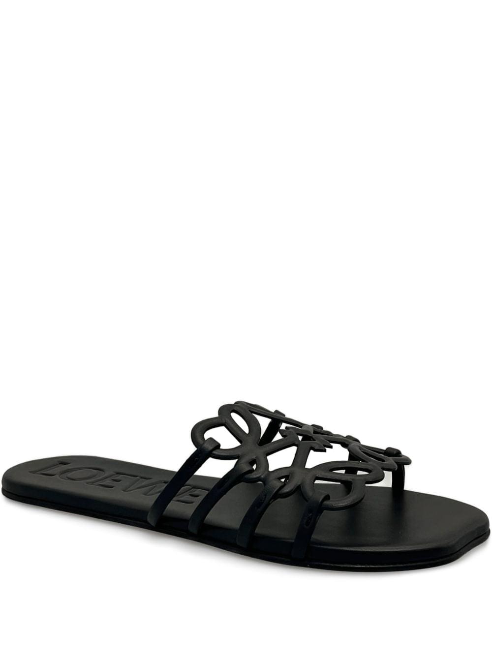 Loewe Paula's Ibiza Women Petal Anagram Leather Slides