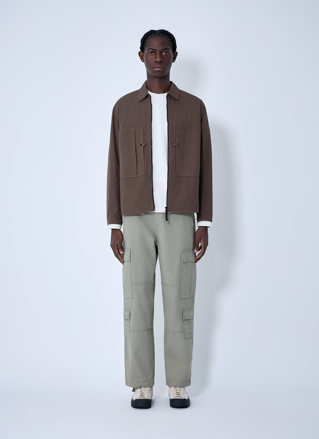 Stone Island Men Logo Patch Jacket