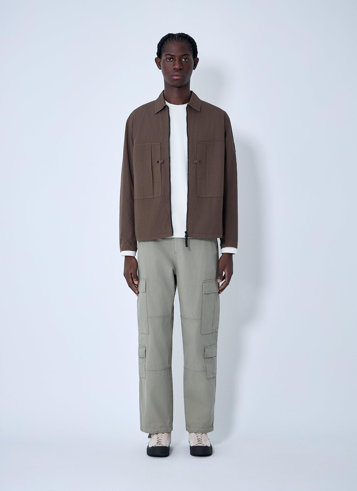 Stone Island Men Logo Patch Jacket