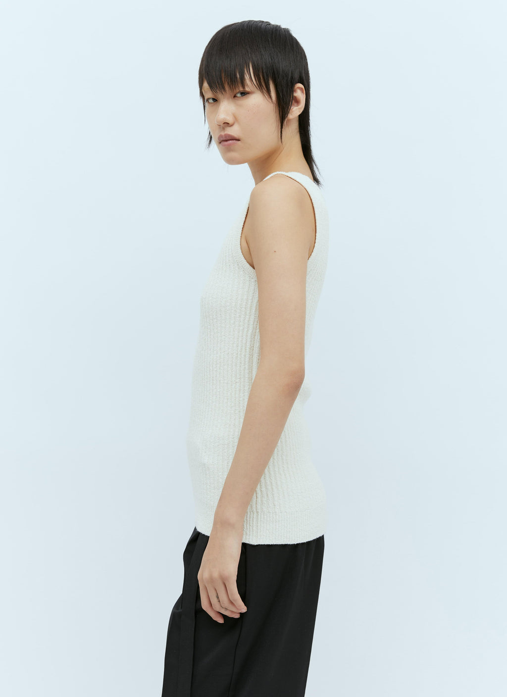 Toteme Women Bouclé Knit Tank Top