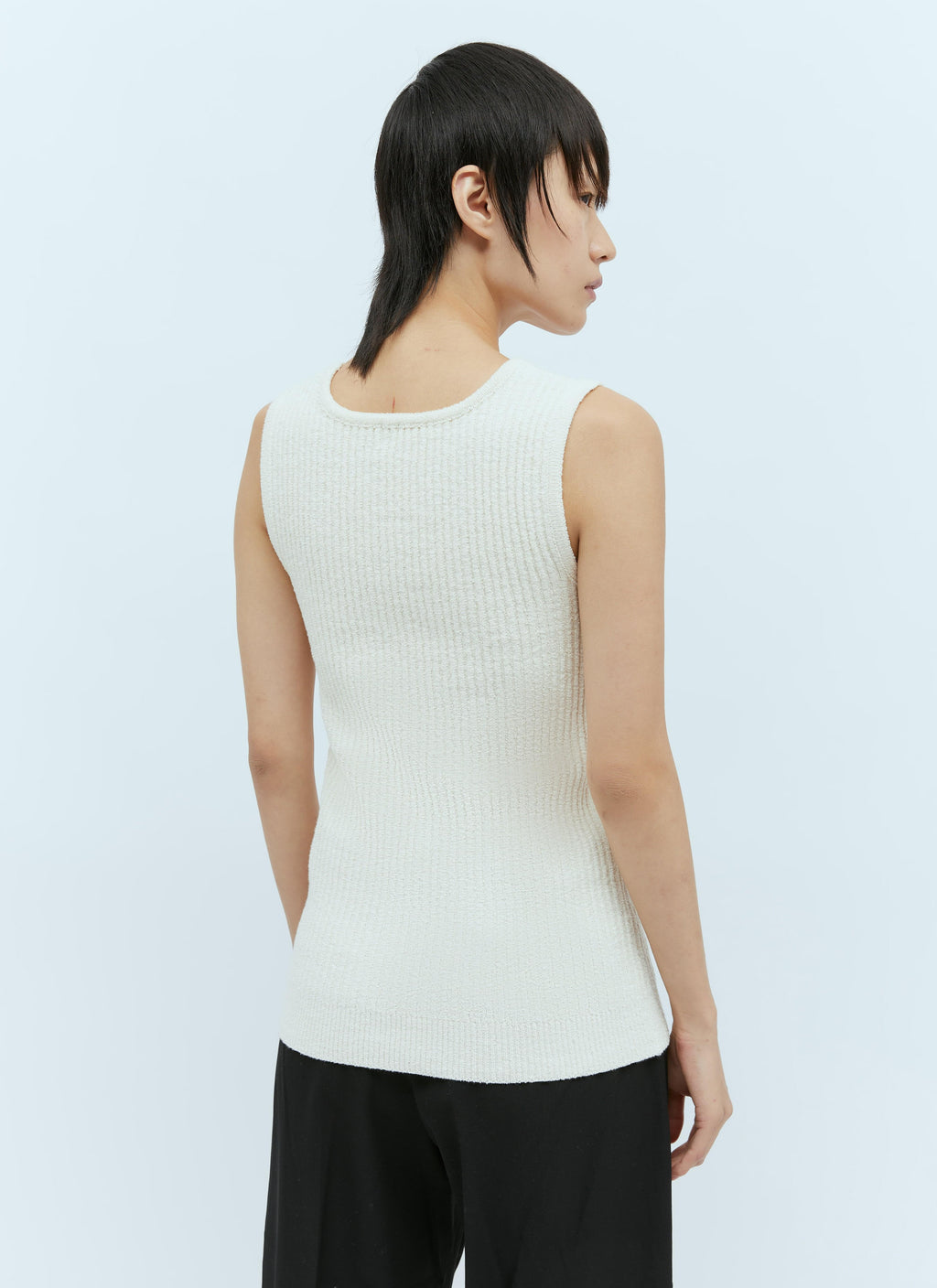 Toteme Women Bouclé Knit Tank Top