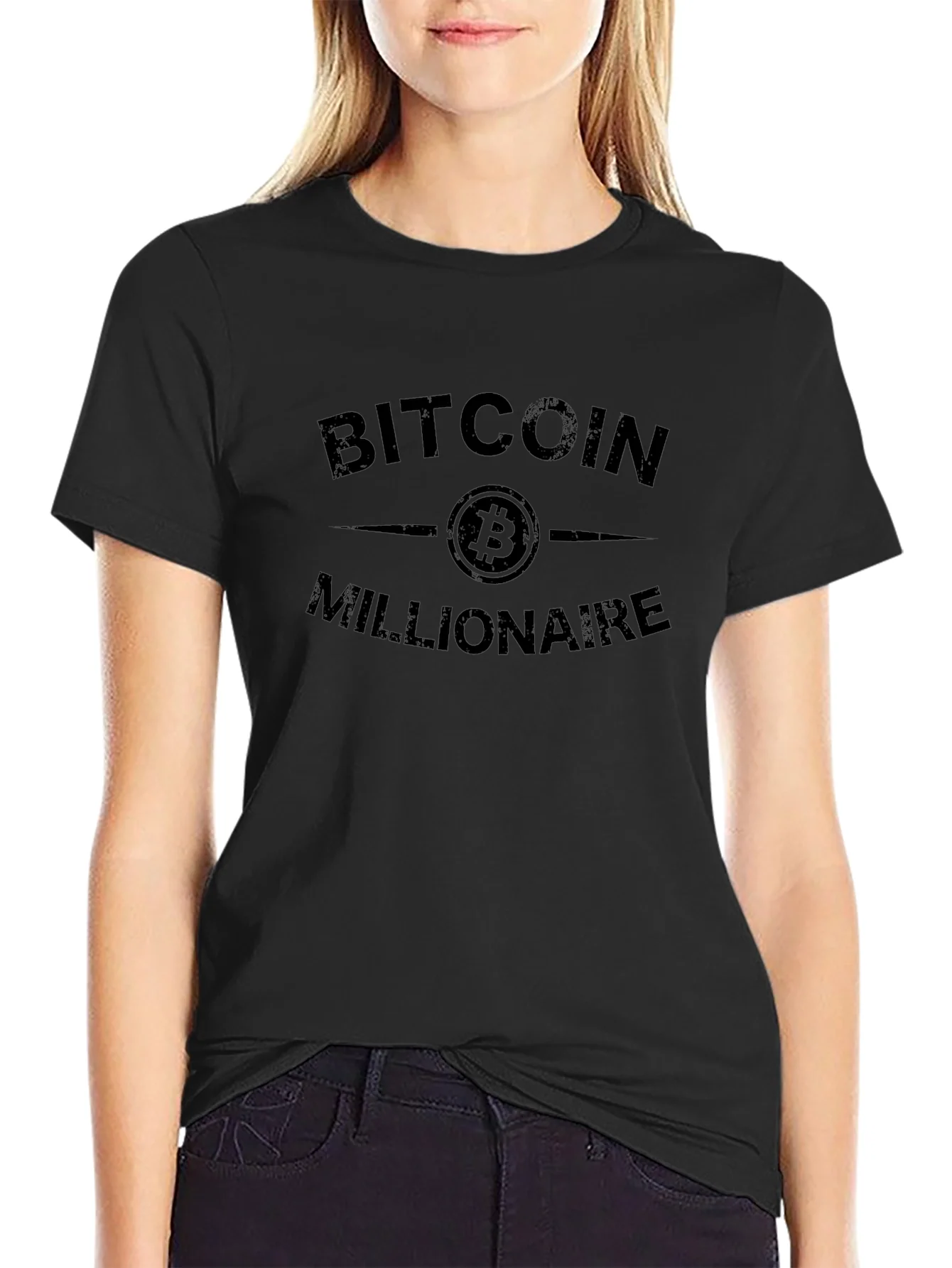 Bitcoin Millionaire Graphic Tee - Crypto Investor Style